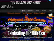 Tablet Screenshot of hollywoodnightcruisers.com